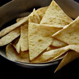 to serve the hummus with pita chips.