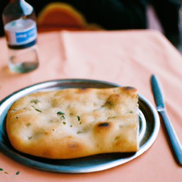 

Deliciously vegan, eggs-free, nuts-free and lactose-free focaccia with a European Italian flare. Made from bread flour and cooking spray for the perfect crunchy texture.