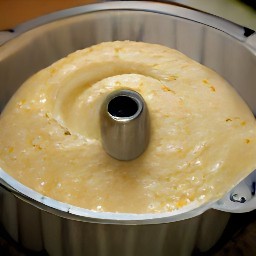 the bundt pan cooked through in 55 minutes.