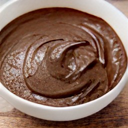 a chocolate batter.