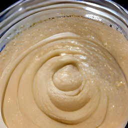 a tahini mixture.