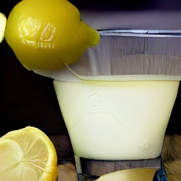 lemon juice.