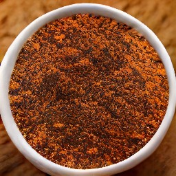 the berbere spice was transferred to a container and covered using a lid.
