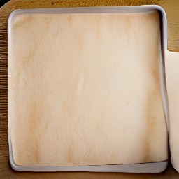 a lined cookie sheet.