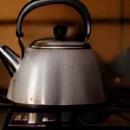 the kettle will have 4 cups of boiling water in it.