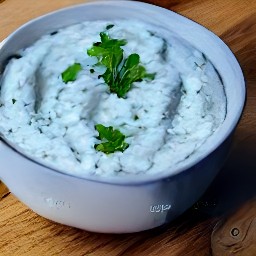 a tzatziki dip.