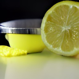 lemon juice.