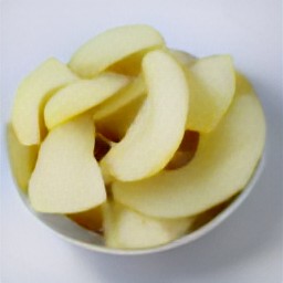 an apple mixture.