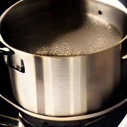8 cups of boiling water.