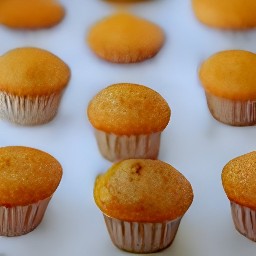 the carrot cupcakes are done and should be taken out of the oven.