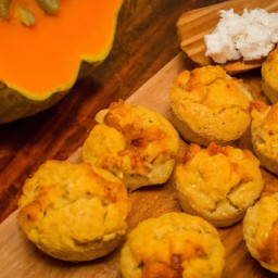 

Pumpkin cream cheese muffins are a delectable baking snack, made with all purpose flour, eggs, granulated sugar, pumpkins and vegetable oil. The addition of creamy cream cheese and crunchy walnuts make it tantalizingly tasty!