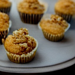 the muffin tin is removed from the oven and the heat is turned off.