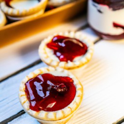 
Cheesecake cookie cups are a delicious and allergy-friendly gluten, nuts, and soy free dessert made with chocolate chip dough, cream cheese, sweetened condensed milk, and eggs.