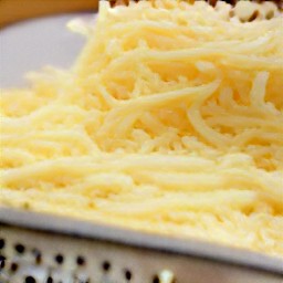 grated mozzarella cheese.