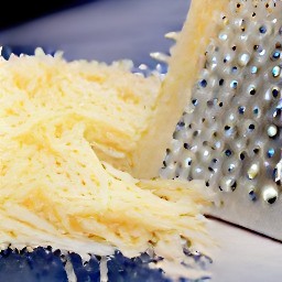 shredded parmesan cheese.
