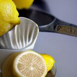 lemon juice.