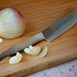a peeled onion.