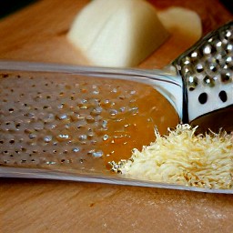 grated mozzarella cheese.