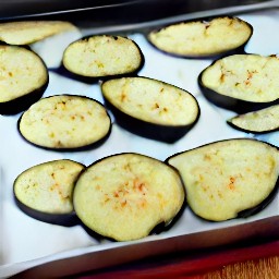 the baking sheet in the oven for 8 minutes and then taken out.