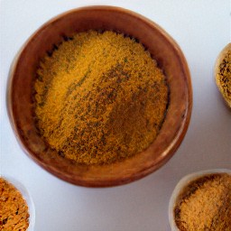 a curry powder mixture.