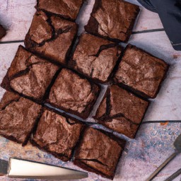 

Delightfully moist and delicious vegan zucchini brownies, perfect for a healthy snacks, cakes & cookies, baking and dessert. Made with simple all-purpose flour ingredients as well as cocoa powder, vegetable oil and zucchini. Nuts-free, eggs-free and lactose free!