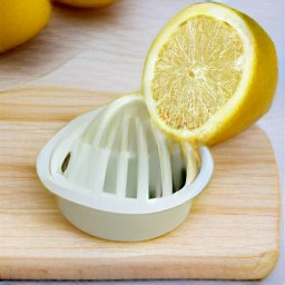 the lemon halves have been squeezed with a squeezer.