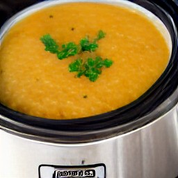 a bowl of delicious and healthy lentil soup.