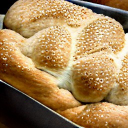 the loaf tin placed in the oven and baked for 30 minutes.