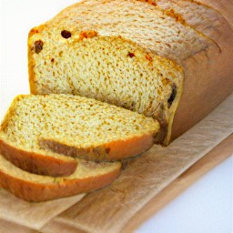 after allowing the carrot bread to rest for 10 minutes, you can then slice it.