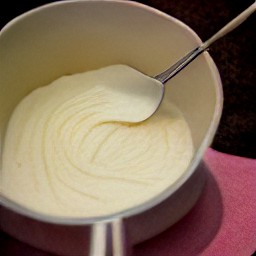 a cream mixture.