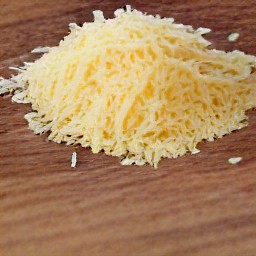 grated fontina cheese.