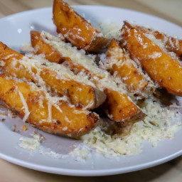 

Potato wedges are a delicious and nutritious gluten-free, egg-free, nut-free and soy-free appetizer, side dish or snack option.