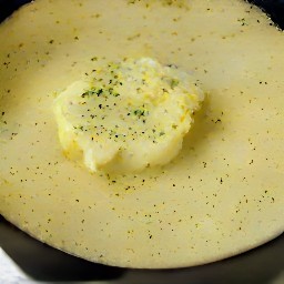 a butter mixture.