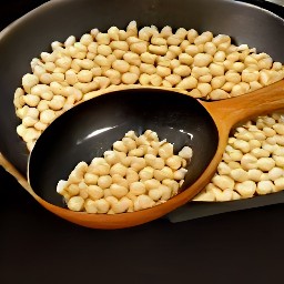 pine nuts that are roasted.