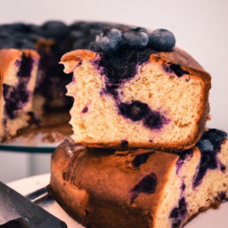 

This delicious blackberry coffee cake is a nuts-free and soy-free dessert, made with all purpose flour, granulated sugar, eggs, whole milk and fresh blackberries - perfect for any occasion!