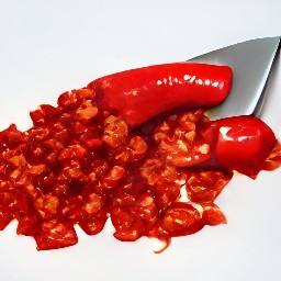 garlic, onion, cilantro, serrano peppers, and lime that are peeled, diced, and cut.