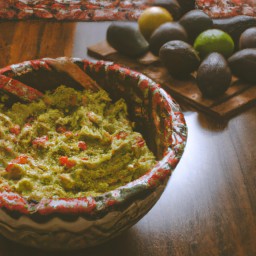 

This vegan, gluten-free, eggs-free, nuts-free, soy-free and lactose free Mexican dip & spread is a delicious and zesty side dish made of avocados.