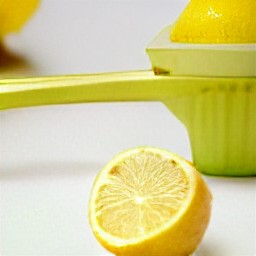 lemon juice.