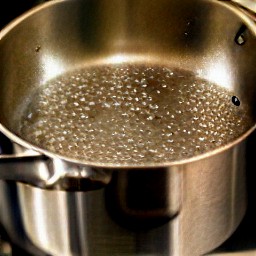 21 cups of boiling water.