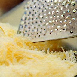 shredded parmesan cheese.