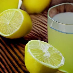 lemon juice.