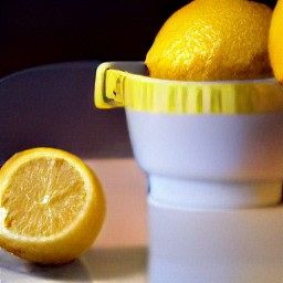 lemon juice.