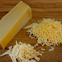 grated gruyere cheese.