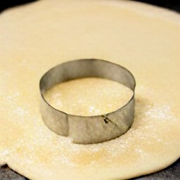 circles of dough.