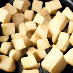 a tofu mixture.