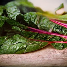 after you trim, peel, and chop the shallots, then finely chop the swiss chard, you will have a bowl of chopped vegetables.