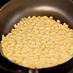toasted pine nuts.