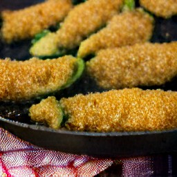 deep-fried jalapeno peppers.