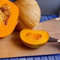 the pumpkin seeds have been removed from the pumpkin.