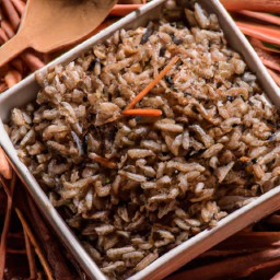 

Wild rice is a gluten-free, eggs-free and nuts-free side dish that makes a delicious addition to any dinner.